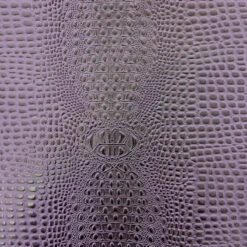 1 Yard 3D Embossed Gator Vinyl Fabric Faux Alligator Upholstery Craft Material Durable 56" Width Purple