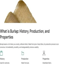 Natural Burlap Fabric Roll | Wide Jute Cloth For Arts & Crafts | FabricLA -Michaels Shop 4611862037572365872