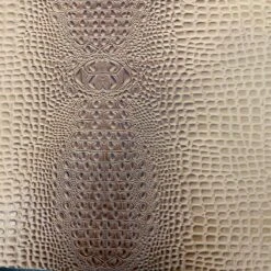1 Yard 3D Embossed Gator Vinyl Fabric Faux Alligator Upholstery Craft Material Durable 56" Width Light Beige -Michaels Shop 4612185673126962096 6