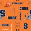 Sykel Enterprises-Syracuse University Fleece Fabric-Syracuse Orange All Over Fleece Blanket Fabric-Sold By The Yard -Michaels Shop 472674019469792