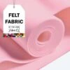 FabricLA Acrylic Felt Fabric - 72" Inch Wide 1.6mm Thick Felt By The Yard - Use Soft Felt Sheets For Sewing, Cushion, And Padding, DIY Arts & Crafts (2 Yards, Baby Pink) -Michaels Shop 479734285616336