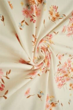 1 Yard Brushed Ditsy Floral DTY Knit Stretch Fabric 58/60 Inch Wide Soft Lightweight Print For Cute Dresses & DIY Sewin CREAM 4 1 Yard Brushed Ditsy Floral DTY Knit Stretch Fabric 58/60 Inch Wide Soft Lightweight Print For Cute Dresses & DIY Sewin CREAM -Michaels Shop 486025204550320
