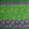 1 Yard Traditional Polynesian Tattoo Daisy Double Border Fabric, Peach Skin Polyester 44/45" Width Green -Michaels Shop 487830433915824
