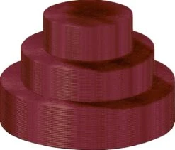 FabricLA Felt Plate Storage Dividers Protectors - 48 Pieces | Round Felt Plate Separators In 3 Sizes