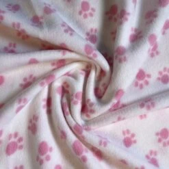 FabricLA Fleece Fabric By The Yard 1 Yard 36"X60" Inch Wide Polar Fleece Soft, Blanket, Anti-Pill Throw, Poncho, Pillow Cover, PJ Pants, Booties, Eye Mask - Baby Pink Small Paws 8 FabricLA Fleece Fabric By The Yard 1 Yard 36"X60" Inch Wide Polar Fleece Soft, Blanket, Anti-Pill Throw, Poncho, Pillow Cover, PJ Pants, Booties, Eye Mask - Baby Pink Small Paws -Michaels Shop 519557296210448 2