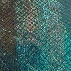 1 Yard Foiled Diamond Snake Velvet Polyester Spandex Fabric 60 Inch Width Green Teal -Michaels Shop 528392903009200 1