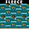 Licensed NFL Jacksonville Jaguars Fleece 6733-D Fabric By The Yard