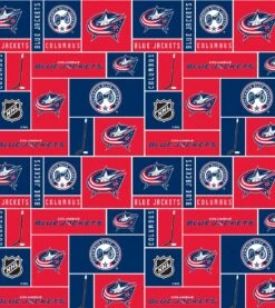 Sykel Enterprises NHL Team Fleece Blanket Fabric-Columbus Blue Jackets Geometric Fleece Fabric 4 Sykel Enterprises NHL Team Fleece Blanket Fabric-Columbus Blue Jackets Geometric Fleece Fabric -Michaels Shop 551409052304400 2
