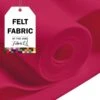 FabricLA Craft Felt Fabric - 72" Inch Wide & 1.6mm Thick Non-Stiff Felt Fabric By The Yard - Use This Soft Felt Roll For Crafts - Felt Material Pack - Fuchsia Felt, 6 Continuous Yards -Michaels Shop 556919485703376