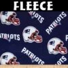 Licensed NFL New England Patriots Fleece 6465-D Fabric By The Yard 2 Licensed NFL New England Patriots Fleece 6465-D Fabric By The Yard -Michaels Shop 561548535346736