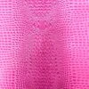 1 Yard 3D Embossed Gator Vinyl Fabric Faux Alligator Upholstery Craft Material Durable 56" Width Pink -Michaels Shop 57971000271792
