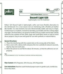 Pellon Decovil Light Stabilizer (by The Yard) -Michaels Shop 61756244251872 2