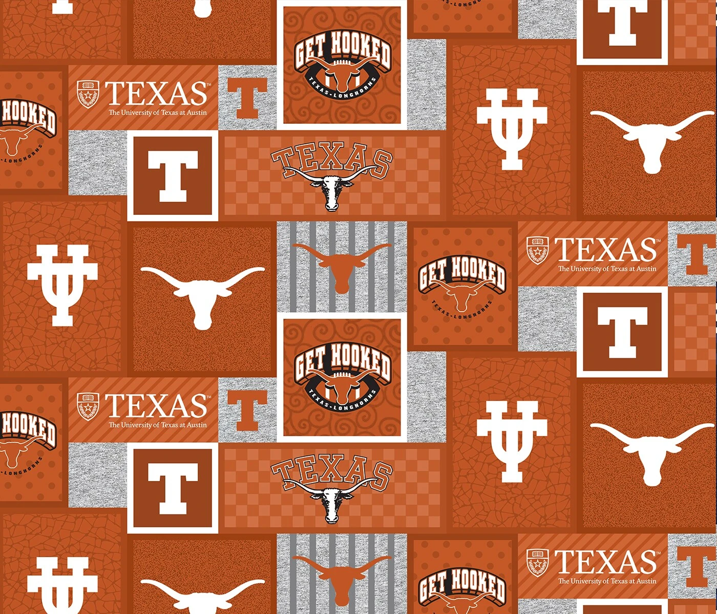 Sykel Enterprises-University of Texas Fleece Fabric-Texas Longhorns College Patch Fleece Blanket Fabric-Sold by the yard Sykel Enterprises-University Of Texas Fleece Fabric-Texas Longhorns College Patch Fleece Blanket Fabric-Sold By The Yard -Michaels Shop 61756739578336 2