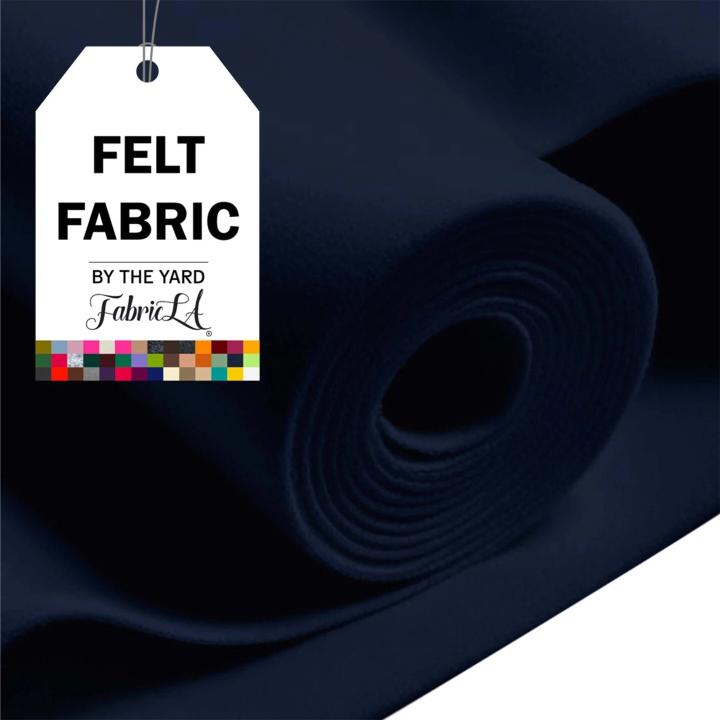 FabricLA Acrylic Felt Fabric - 72" Inch Wide 1.6mm Thick Felt by The Yard - Use Soft Felt Sheets for Sewing, Cushion, and Padding, DIY Arts & Crafts (7 Yards, Navy Blue) FabricLA Acrylic Felt Fabric - 72" Inch Wide 1.6mm Thick Felt By The Yard - Use Soft Felt Sheets For Sewing, Cushion, And Padding, DIY Arts & Crafts (7 Yards, Navy Blue) -Michaels Shop 71448189572304 1