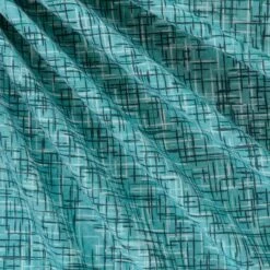 Mook Fabrics Linen Look Flannel Fabric [108 In. Wide] - By The Yard Dusty Turquoise