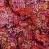 1 Yard Coral Reef Bubbles Quilting Cotton Fabric Bliss Collection Red Fuchsia Coral 43 Inch Width